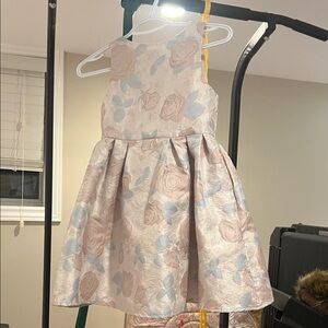 Chi Chi London Kids Dress in Pink and Blue Floral